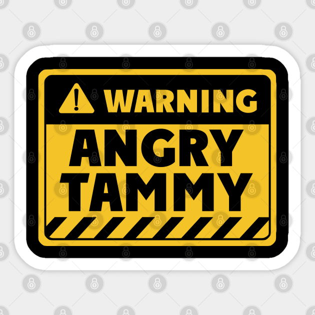 Angry Tammy Sticker by EriEri